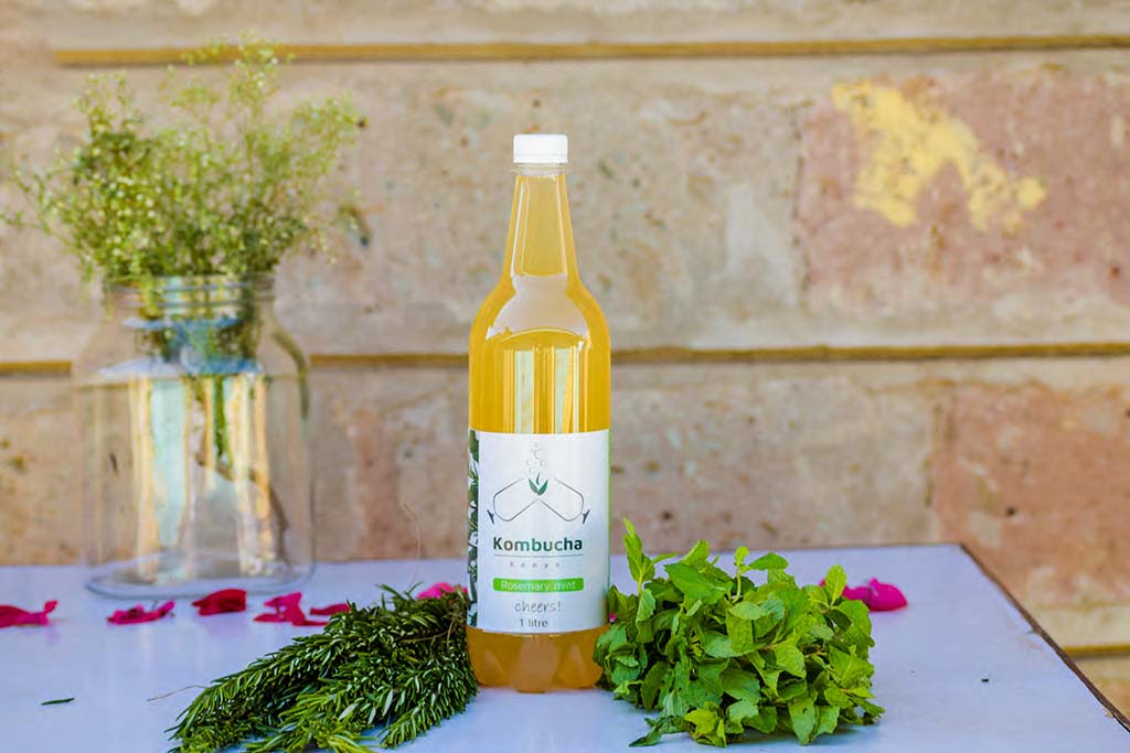 Rosemary Mint Kombucha